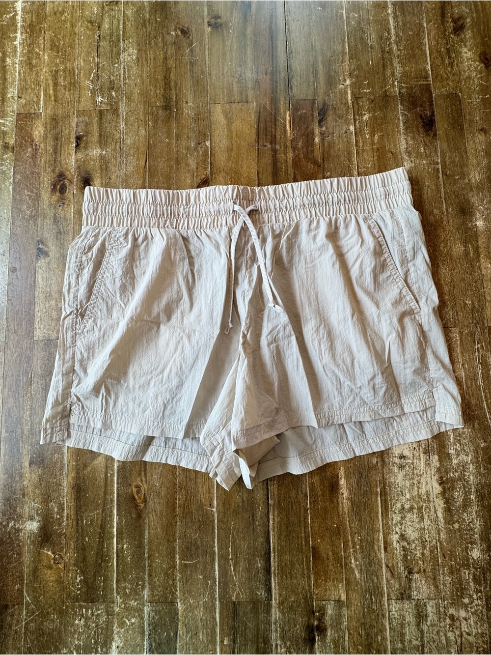 Avalanche Brand XL Lightweight Shorts Quick Dry Tan Neutral Elastic Waist